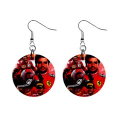 Carlos Sainz Mini Button Earrings