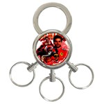 Carlos Sainz 3-Ring Key Chain Front