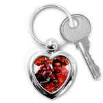 Carlos Sainz Key Chain (Heart) Front