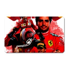 Carlos Sainz Magnet (rectangular) by Boster123