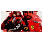 Carlos Sainz Banner and Sign 4  x 2  Front