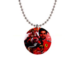 Carlos Sainz 1  Button Necklace