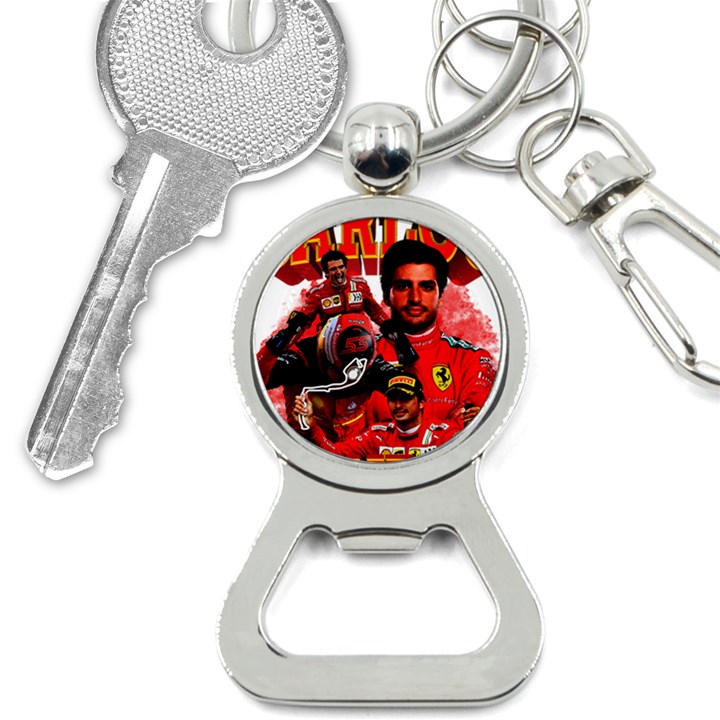 Carlos Sainz Bottle Opener Key Chain