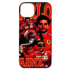 Carlos Sainz Iphone 14 Plus Black Uv Print Case