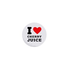 I Love Cherry Juice 1  Mini Buttons by ilovewhateva