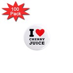 I love cherry juice 1  Mini Magnets (100 pack)  Front