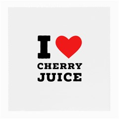 I Love Cherry Juice Medium Glasses Cloth (2 Sides) by ilovewhateva