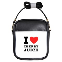 I Love Cherry Juice Girls Sling Bag by ilovewhateva