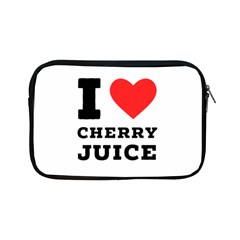 I Love Cherry Juice Apple Ipad Mini Zipper Cases by ilovewhateva