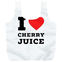 I Love Cherry Juice Full Print Recycle Bag (xl) by ilovewhateva