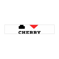 I Love Cherry Juice Premium Plush Fleece Scarf (mini) by ilovewhateva