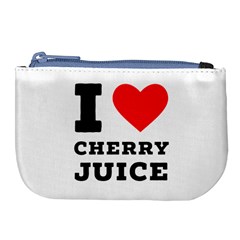 I Love Cherry Juice Large Coin Purse by ilovewhateva