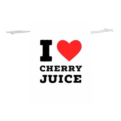 I Love Cherry Juice Lightweight Drawstring Pouch (m) by ilovewhateva