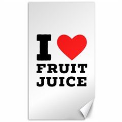 I Love Fruit Juice Canvas 40  X 72  by ilovewhateva