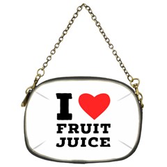 I Love Fruit Juice Chain Purse (one Side) by ilovewhateva