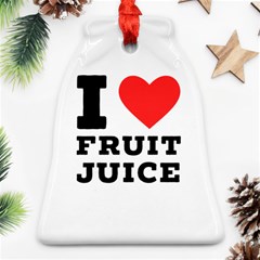 I Love Fruit Juice Ornament (bell) by ilovewhateva