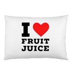 I love fruit juice Pillow Case (Two Sides) Front