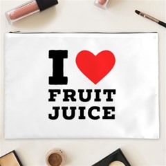 I Love Fruit Juice Cosmetic Bag (xxl) by ilovewhateva