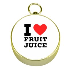 I Love Fruit Juice Gold Compasses by ilovewhateva