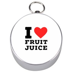 I Love Fruit Juice Silver Compasses by ilovewhateva