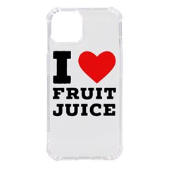 I Love Fruit Juice Iphone 14 Tpu Uv Print Case