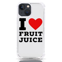 I Love Fruit Juice Iphone 13 Mini Tpu Uv Print Case by ilovewhateva