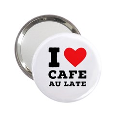 I love cafe au late 2.25  Handbag Mirrors