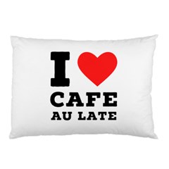 I love cafe au late Pillow Case