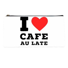 I Love Cafe Au Late Pencil Case by ilovewhateva