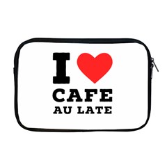 I Love Cafe Au Late Apple Macbook Pro 17  Zipper Case by ilovewhateva