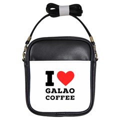 I Love Galao Coffee Girls Sling Bag by ilovewhateva