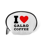 I love galao coffee Accessory Pouch (Small) Back