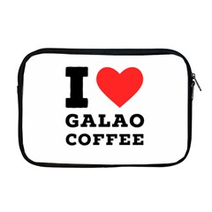 I Love Galao Coffee Apple Macbook Pro 17  Zipper Case by ilovewhateva