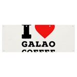 I love galao coffee Banner and Sign 8  x 3  Front