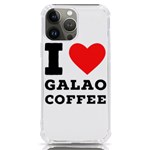 I love galao coffee iPhone 13 Pro Max TPU UV Print Case Front