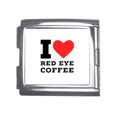 I Love Red Eye Coffee Mega Link Italian Charm (18mm) by ilovewhateva