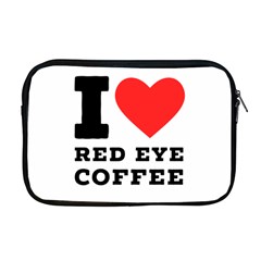 I Love Red Eye Coffee Apple Macbook Pro 17  Zipper Case by ilovewhateva