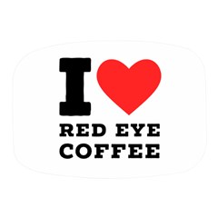 I Love Red Eye Coffee Mini Square Pill Box by ilovewhateva