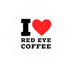 I Love Red Eye Coffee Mini Round Pill Box (pack Of 5) by ilovewhateva