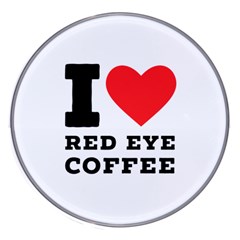 I Love Red Eye Coffee Wireless Fast Charger(white) by ilovewhateva