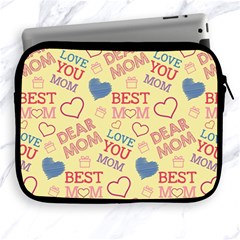 Love Mom Happy Mothers Day I Love Mom Graphic Pattern Apple Ipad 2/3/4 Zipper Cases by Ravend