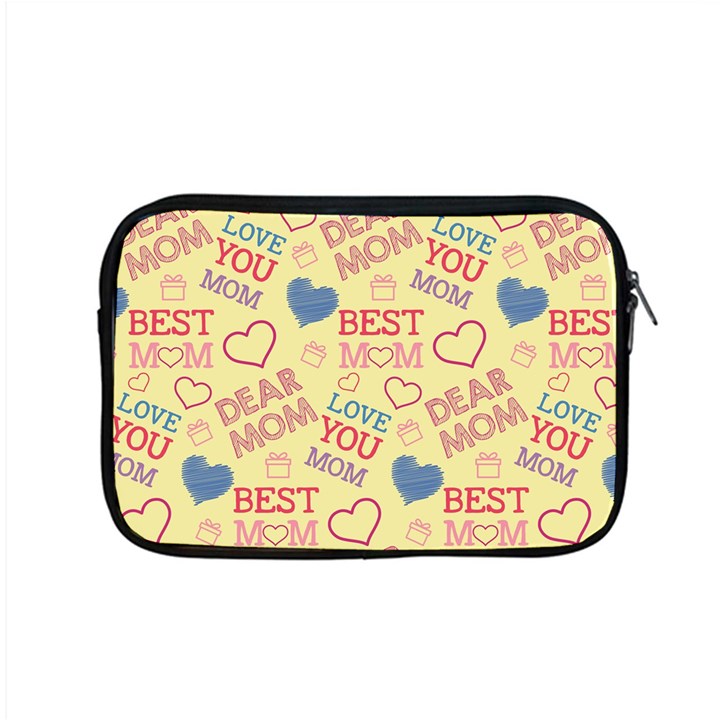 Love Mom Happy Mothers Day I Love Mom Graphic Pattern Apple MacBook Pro 15  Zipper Case