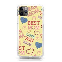 Love Mom Happy Mothers Day I Love Mom Graphic Pattern Iphone 11 Pro Max 6 5 Inch Tpu Uv Print Case by Ravend