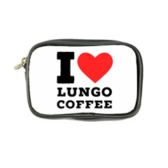 I Love Lungo Coffee  Coin Purse by ilovewhateva