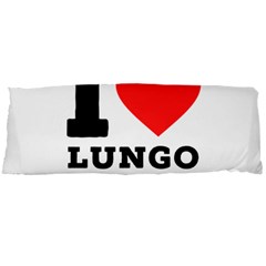 I Love Lungo Coffee  Body Pillow Case Dakimakura (two Sides) by ilovewhateva