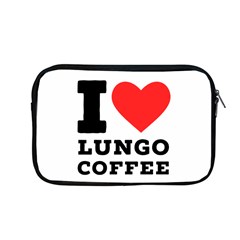 I Love Lungo Coffee  Apple Macbook Pro 13  Zipper Case by ilovewhateva