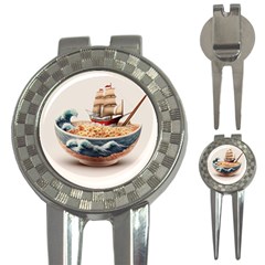 Noodles Pirate Chinese Food Food 3-in-1 Golf Divots by Ndabl3x