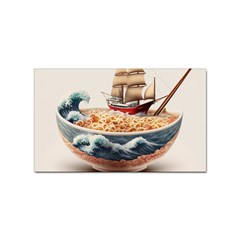 Noodles Pirate Chinese Food Food Sticker Rectangular (100 Pack) by Ndabl3x