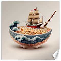 Noodles Pirate Chinese Food Food Canvas 16  X 16  by Ndabl3x