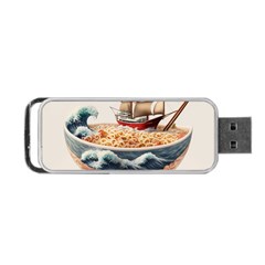 Noodles Pirate Chinese Food Food Portable Usb Flash (one Side) by Ndabl3x